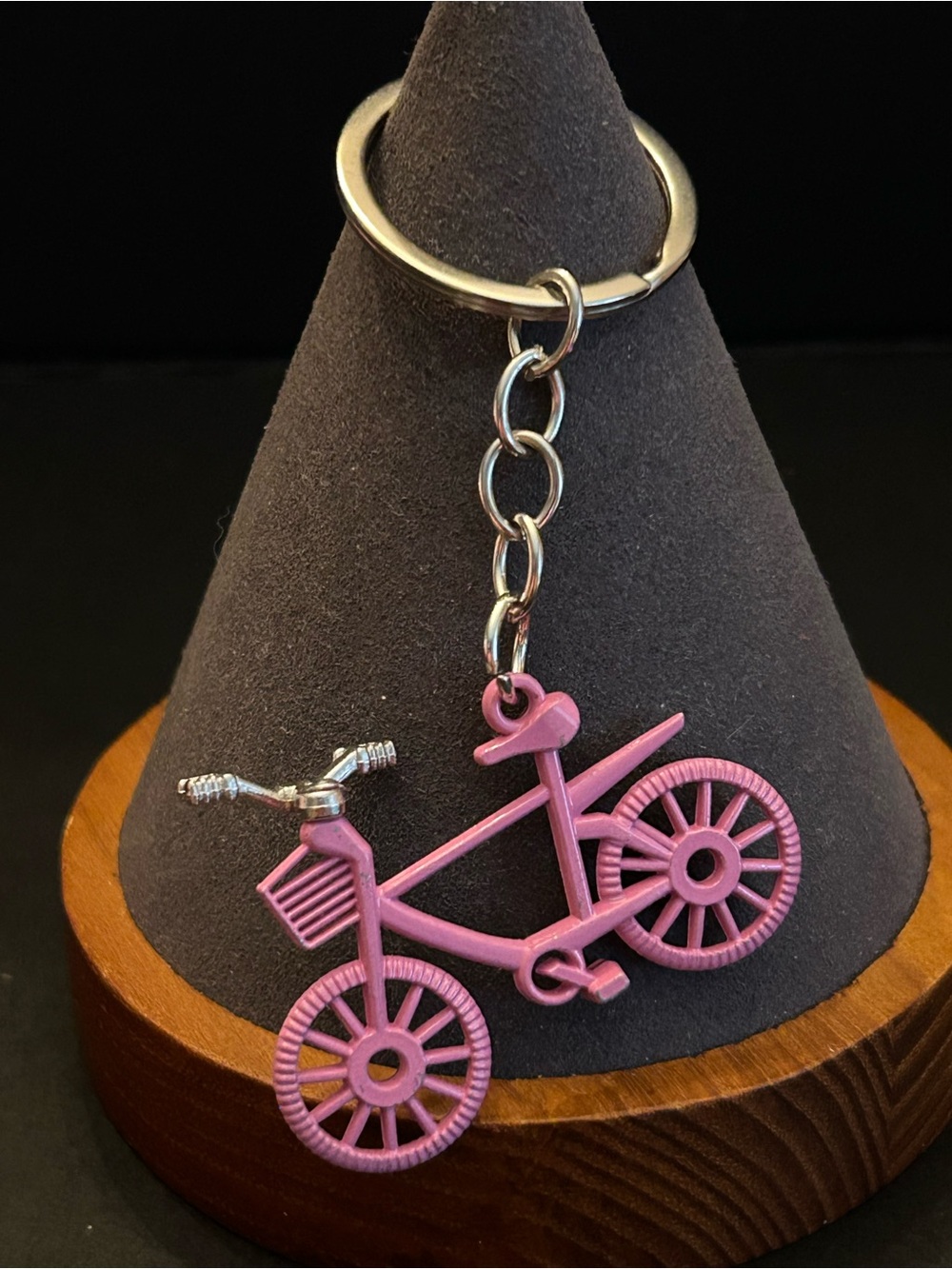 Unique & Unisex - Your Choice of Color - Bicycle Keychain Bag Charm NWT